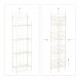 Scaffale portapiante in metallo con 4 ripiani 157 x 44 x 24 cm Per interni ed esterni Eleganza e funzionalità