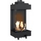 Stufa mod leo Aperto destra sinistra camino 122x57x45cm