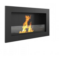 Dugez Camino Bioetanolo Da Parete 60X40X16,2 Cm Nero