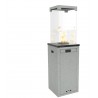 Camino a Gas modello Patio light stufa144x37x37cm Grigio