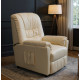 POLTRONA MASSAGGIANTE beje CAMILLA SP952, Poltrona relax ,riscaldata vibrante, ecopelle , poltroncina TV , massaggi
