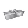 Bruciatore per biocamino FDB36 2 lit inox