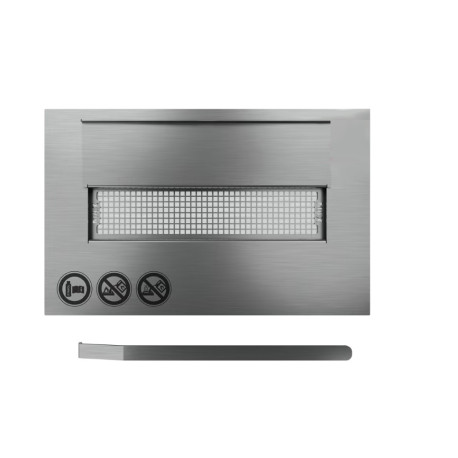 BRUCIATORE 5,0 lit FDB27 professionale acciaio inox per biocamino