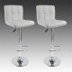 sgabello BRUXELLES (XH-249), coppia di sgabelli design, stool bianco