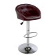 sgabello NEW ORLEANS (XH-274), coppia di sgabelli design, stool red