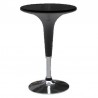 TAVOLO BAR TAVOLINO XH-109 DALLAS design rotondo regolabile in ABS Nero
