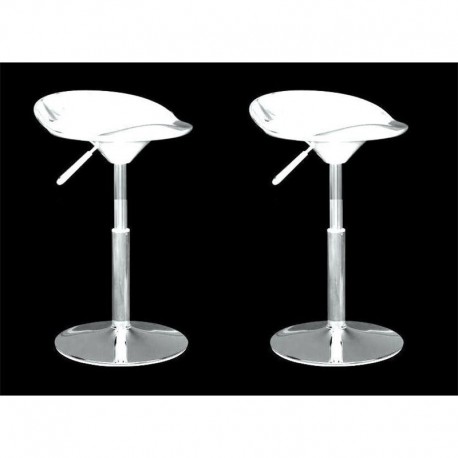 SGABELLO SEATTLE, (XH-194-1)coppia sgabelli,design,stool bianchi