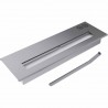 BRUCIATORE 1,5 lit KAB32 con TüVprofessionale acciaio inox per biocamino