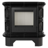 Stufa a legna mod Piastrella nera WK 440