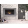 Biocamino 64 x 40 cm ELITE NEW Acciaio inox 65